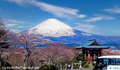 DU LỊCH NHẬT BẢN – BÀI SỐ # 2  (April 7-2014 (Monday): Mt. Fuji - Nagoya)