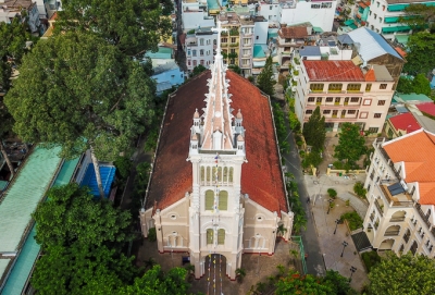 Nhà thờ hơn 100 tuổi phong cách 'lai' Á - Âu ở Sài Gòn