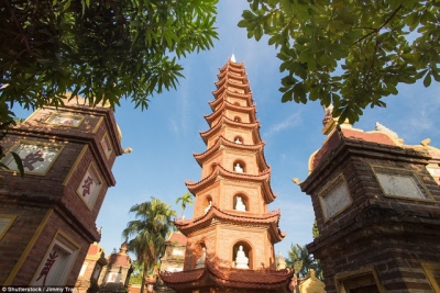 Chùa Trấn Quốc Việt Nam cũng lọt trong Top Chùa đẹp nhất thế giới