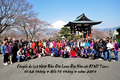 NHẬT KÝ DU LỊCH JAPAN-TAIWAN-KOREA April 2-2014 to April 18-2014 (16 ngày)