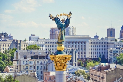 Kiev, Ukraine trong bước chân tôi